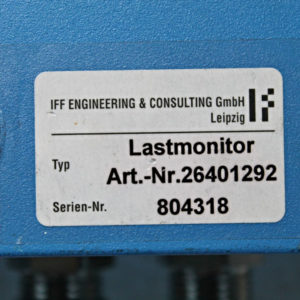 IFF Lastmonitor R5 Nr. 26401292 – Lastüberwachung – Kransicherheitstechnik