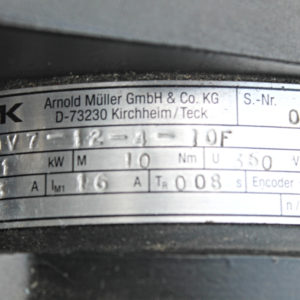 AMK DV7-12-4-I0F – 3000/6000 rpm