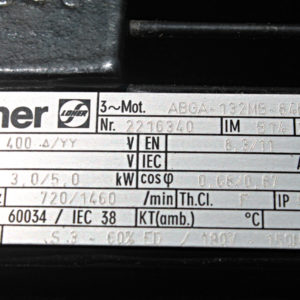 LOHER ABGA-132-MB-84E Elektromotor
