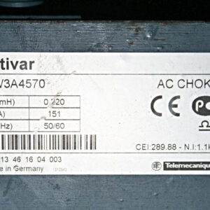 TELEMECANIQUE Altivar VW3A4570 – AC line choke