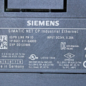 SIEMENS 6GK1411-5AB00 SIMATIC Net CP IP  -unused-